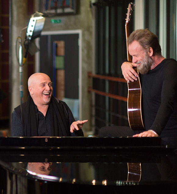 Sting & Peter Gabriel at Harveys Outdoor Arena