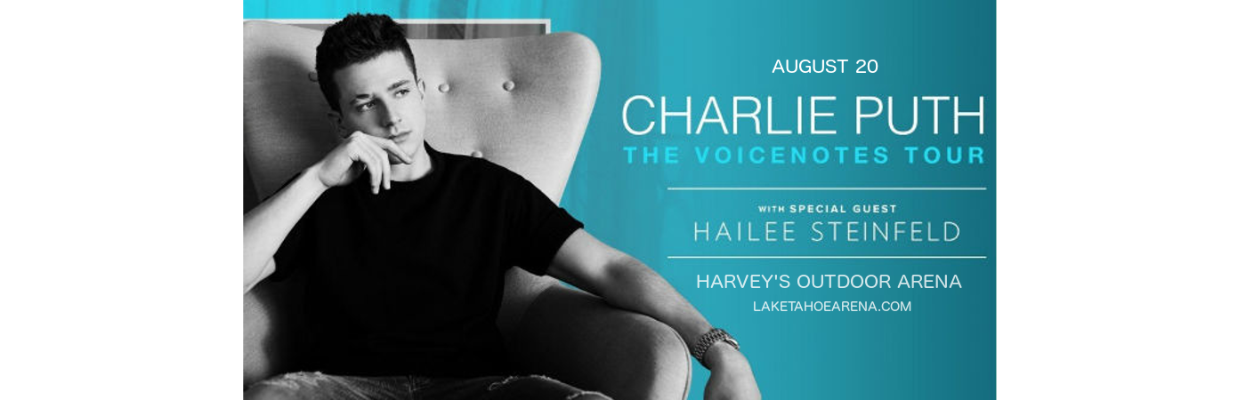 Charlie Puth & Hailee Steinfeld at Harveys Outdoor Arena