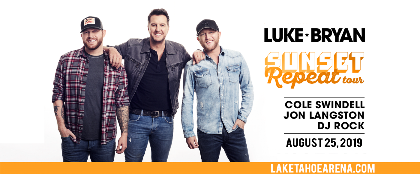 Luke Bryan & Jon Langston at Harveys Outdoor Arena