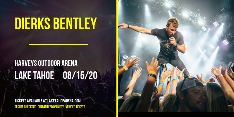 Dierks Bentley at Harveys Outdoor Arena tickets Dierks Bentley at Harveys Outdoor Arena