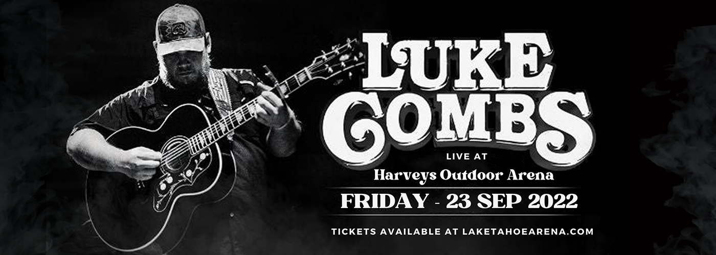 Luke Combs at Harveys Outdoor Arena