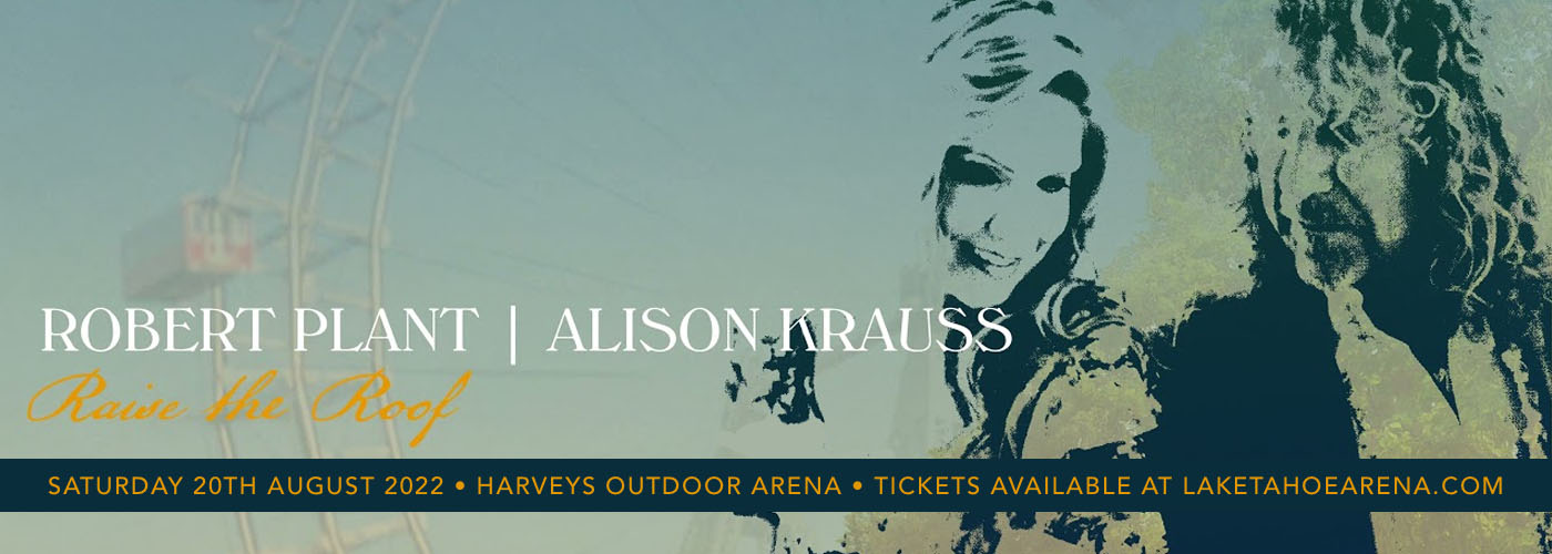 Robert Plant & Alison Krauss at Harveys Outdoor Arena