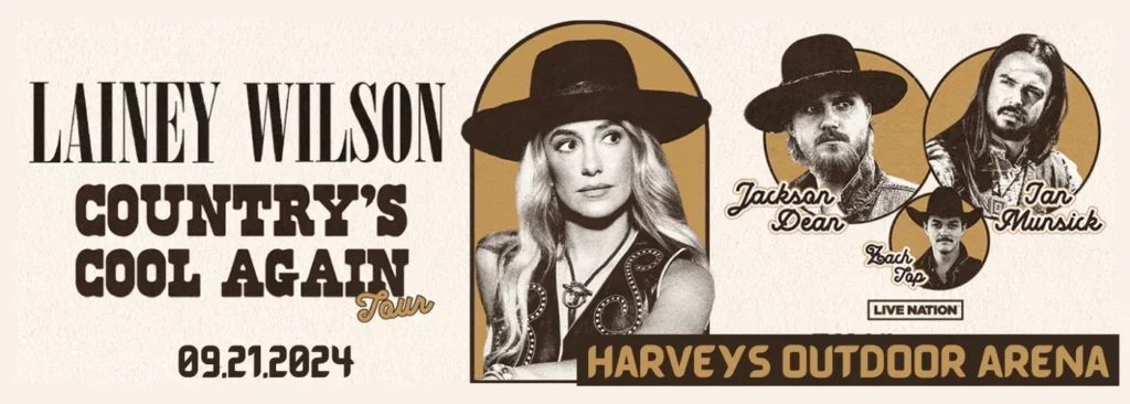 Lainey Wilson at Lake Tahoe Outdoor Arena at Harveys