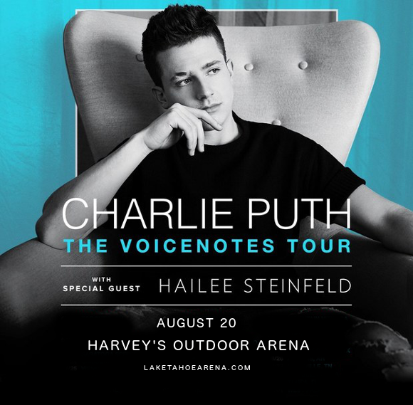 Charlie Puth & Hailee Steinfeld at Harveys Outdoor Arena
