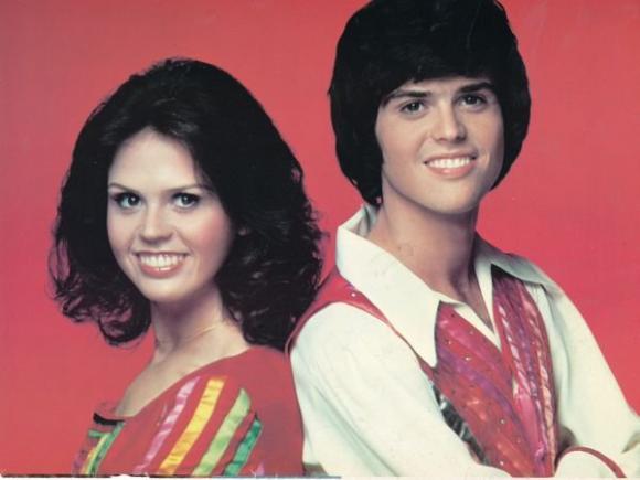 Donny and Marie Osmond at Harveys Outdoor Arena