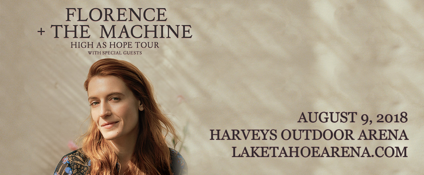 Florence and The Machine at Harveys Outdoor Arena