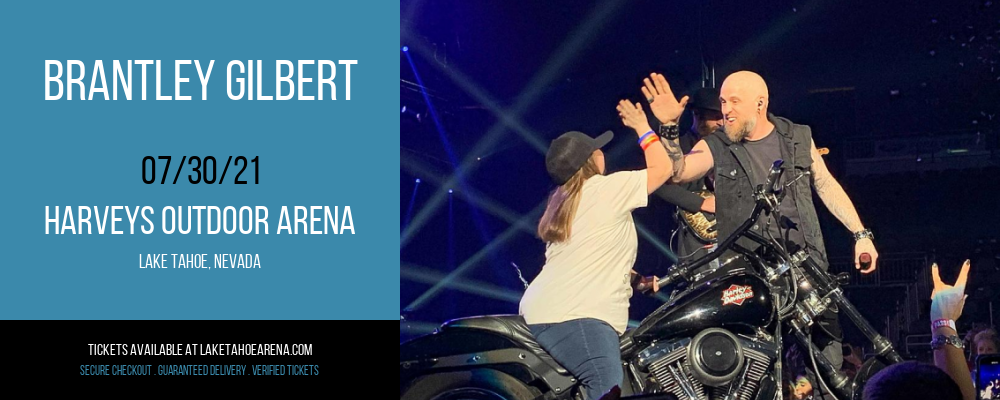 Brantley Gilbert at Harveys Outdoor Arena tickets Brantley Gilbert at Harveys Outdoor Arena