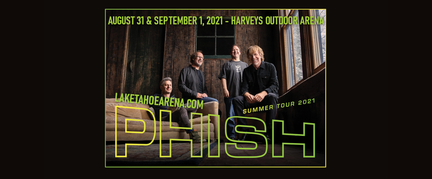 Phish at Harveys Outdoor Arena tickets Phish at Harveys Outdoor Arena