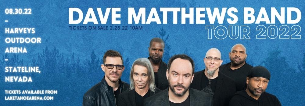 Dave Matthews Band at Harveys Outdoor Arena